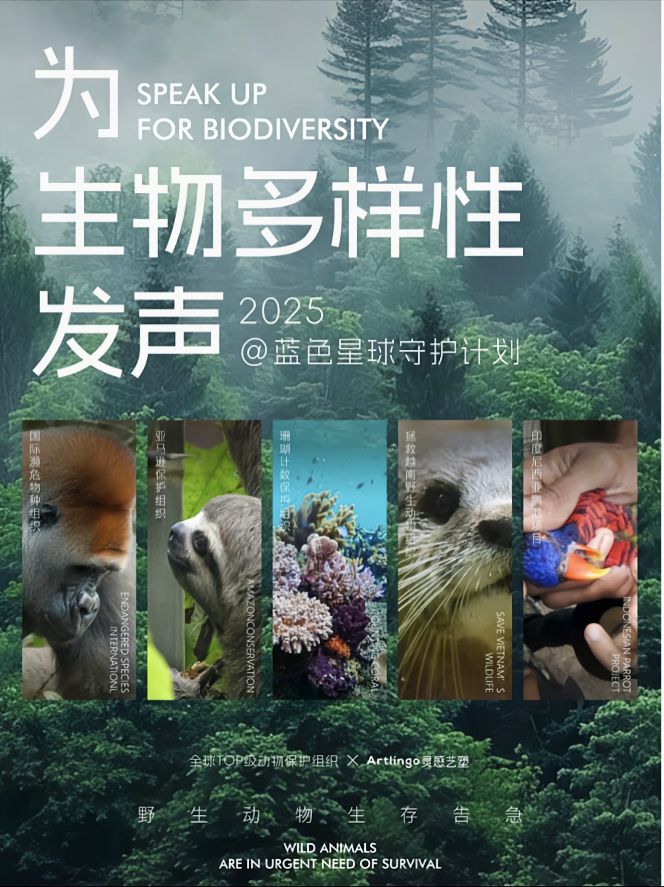 生物多样性宣传图
